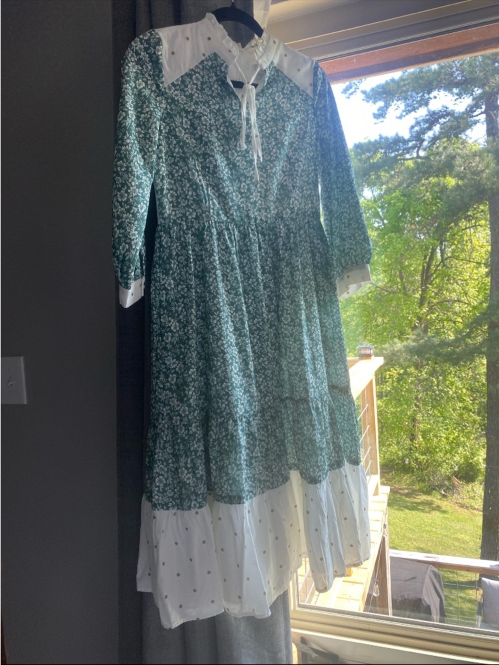 Dainty Jewells Green Floral Midi Dress